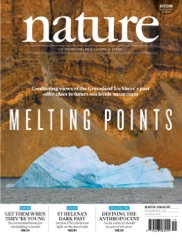 Cover for the issue Melting points