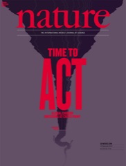 Cover for the issue Time to act